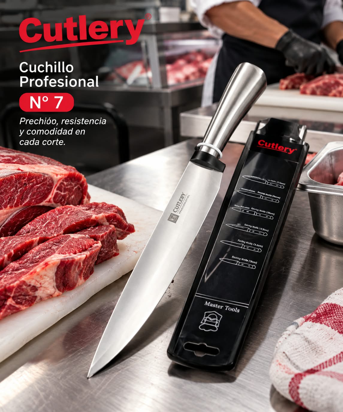 Cuchillo de Carnicero N.º 7 – CUTLERY